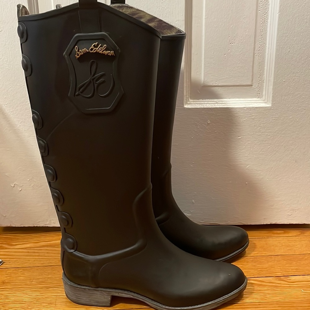 COPY - Sam Edelman Riding Rain Boots Size 8